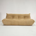 Modern 3 Seater Corduroy Relax Sofa – Sculptural Design and Elegant Texture