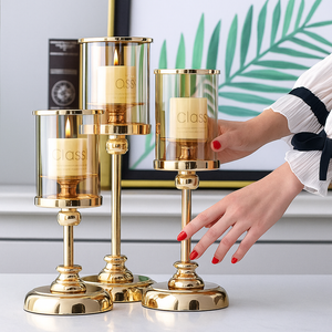 Nordic Retro Candle Holders – High-End Design Glass &amp; Metal