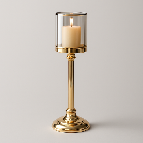 Nordic Retro Candle Holders – High-End Design Glass &amp; Metal