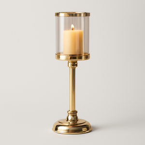 Nordic Retro Candle Holders – High-End Design Glass &amp; Metal