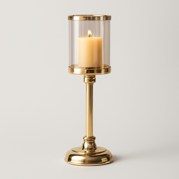 Nordic Retro Candle Holders – High-End Design Glass &amp; Metal