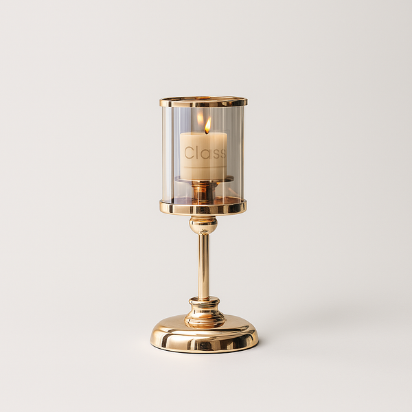 Nordic Retro Candle Holders – High-End Design Glass &amp; Metal