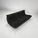 Modern 3 Seater Corduroy Relax Sofa – Sculptural Design and Elegant Texture