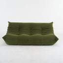 Modern 3-Seater Relaxing Sofa in Luxury Fabric – Sculptural Design and Exceptional Comfort