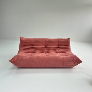 Modern 3 Seater Corduroy Relax Sofa – Sculptural Design and Elegant Texture