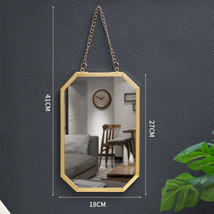 Miroir Décoratif Rectangulaire Style Nordique.