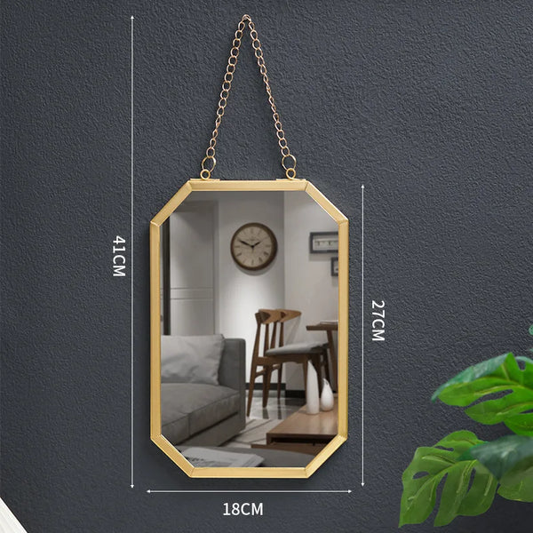 Miroir Décoratif Rectangulaire Style Nordique.