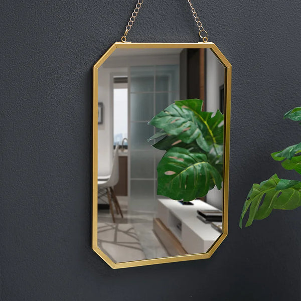 Miroir Décoratif Rectangulaire Style Nordique.
