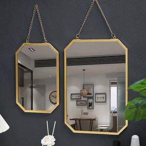 Miroir Décoratif Rectangulaire Style Nordique.