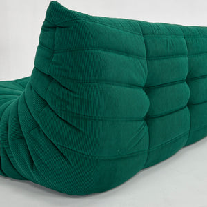 Modern 3 Seater Corduroy Relax Sofa – Sculptural Design and Elegant Texture