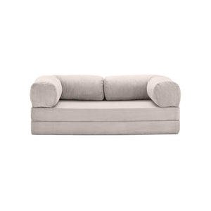 3-Seater Convertible Armchair Sofa – Removable Velvet Cover – Great Comfort