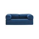 3-Seater Convertible Armchair Sofa – Removable Velvet Cover – Great Comfort