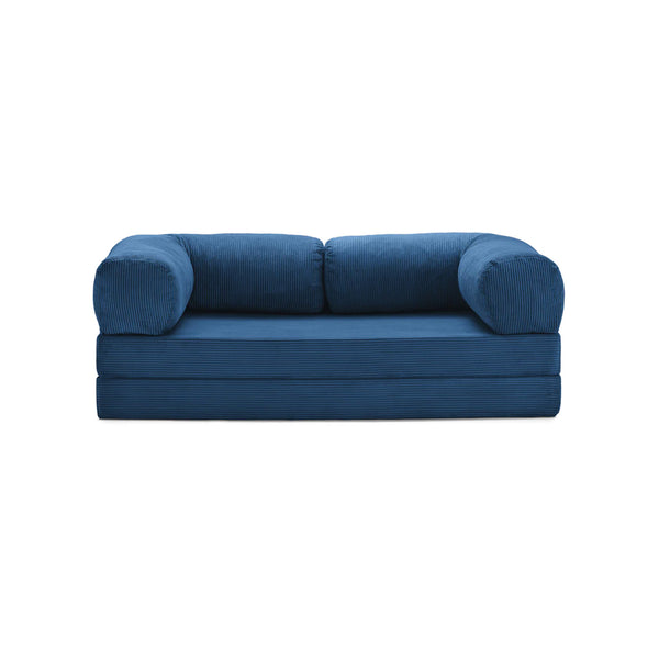 3-Seater Convertible Armchair Sofa – Removable Velvet Cover – Great Comfort