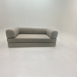3-Seater Convertible Armchair Sofa – Removable Velvet Cover – Great Comfort