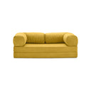 3-Seater Convertible Armchair Sofa – Removable Velvet Cover – Great Comfort