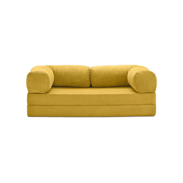 3-Seater Convertible Armchair Sofa – Removable Velvet Cover – Great Comfort