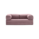3-Seater Convertible Armchair Sofa – Removable Velvet Cover – Great Comfort