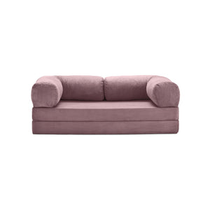 3-Seater Convertible Armchair Sofa – Removable Velvet Cover – Great Comfort