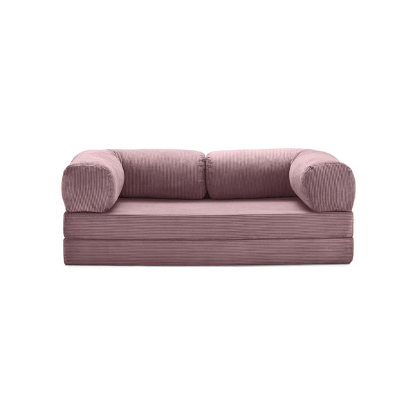 3-Seater Convertible Armchair Sofa – Removable Velvet Cover – Great Comfort
