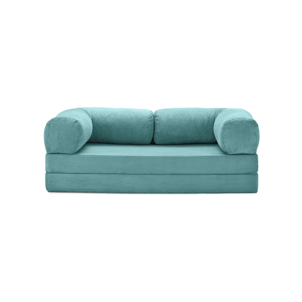 3-Seater Convertible Armchair Sofa – Removable Velvet Cover – Great Comfort