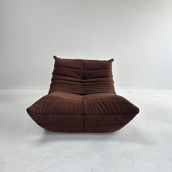 Unique Luxury Corduroy Armchair – Personalized Sculptural Comfort