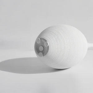 Slender Sculptural Vase – Modern Ceramic Black or White