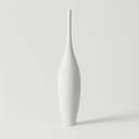Slender Sculptural Vase – Modern Ceramic Black or White